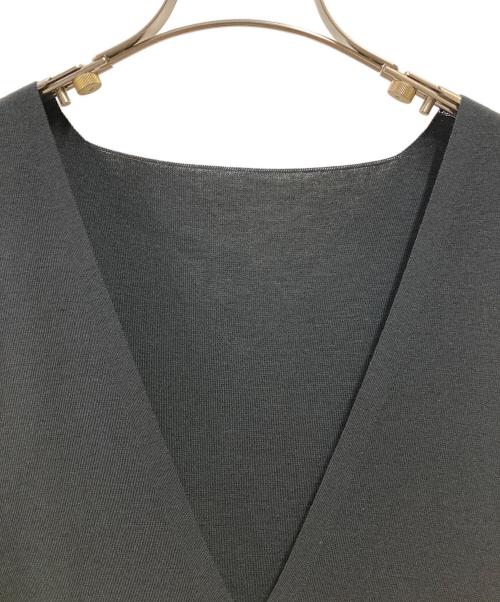 AURALEE（オーラリー）AURALEE (オーラリー) プランジングミディアムドレスニットワンピース ブラック サイズ:1の古着・服飾アイテム