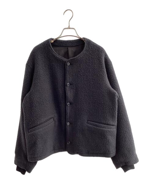 ARTS&SCIENCE（アーツアンドサイエンス）ARTS&SCIENCE (アーツアンドサイエンス) ノーカラージャケット ブラック サイズ:2の古着・服飾アイテム