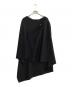 EAUVIRE（オーヴィル）の古着「アシンメトリーケープ」｜ブラック