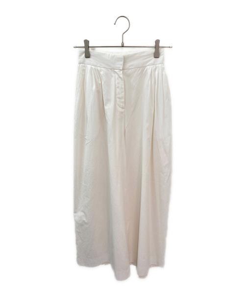 THE ROW（ザ ロウ）THE ROW (ザ ロウ) ワイドパンツ ホワイトの古着・服飾アイテム