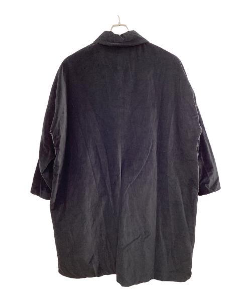 CASEY CASEY（ケーシーケーシー）CASEY CASEY (ケーシーケーシー) ベルベットコート ブラック サイズ:Sの古着・服飾アイテム
