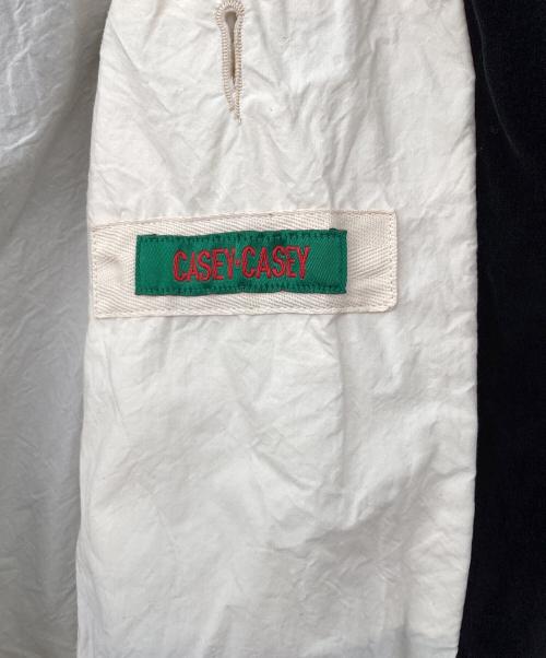 CASEY CASEY（ケーシーケーシー）CASEY CASEY (ケーシーケーシー) ベルベットコート ブラック サイズ:Sの古着・服飾アイテム