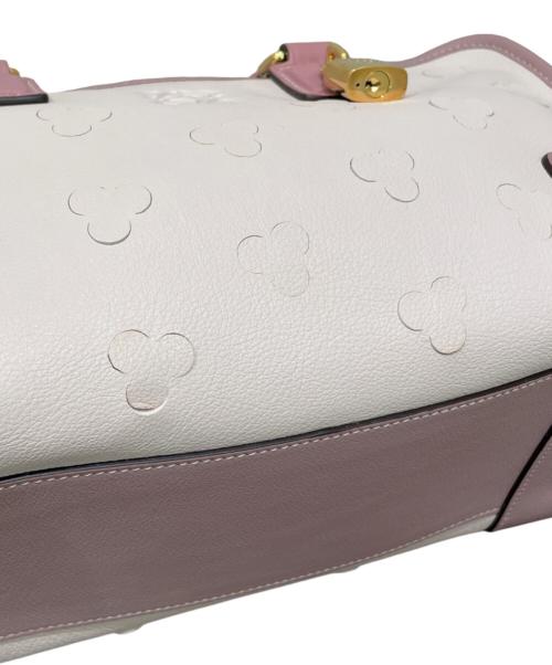 LOEWE（ロエベ）LOEWE (ロエベ) アマソナ28 チェリーブロッサム ベージュ×ピンク サイズ:28の古着・服飾アイテム