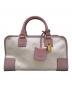 LOEWE（ロエベ）の古着「アマソナ28 チェリーブロッサム」｜ベージュ×ピンク