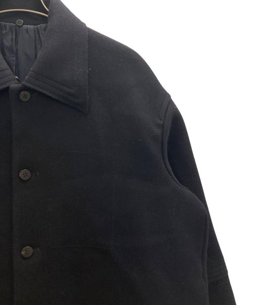 OUAT（オーユーエーティー）OUAT (オーユーエーティー) SNOW COAT ブラックの古着・服飾アイテム