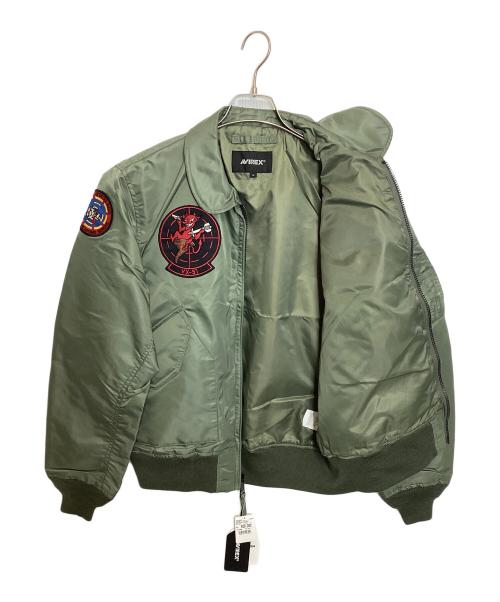 AVIREX（アヴィレックス）AVIREX (アヴィレックス) CWU-36P VX-31 TOP GUN フライトジャケット グリーン サイズ:L 未使用品の古着・服飾アイテム