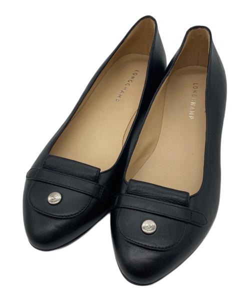 LONGCHAMP（ロンシャン）LONGCHAMP (ロンシャン) BASIC パンプス ブラック サイズ:40の古着・服飾アイテム