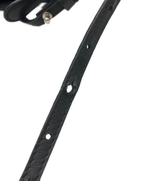 BALENCIAGA（バレンシアガ）BALENCIAGA (バレンシアガ) ネイビーポシェット アイボリーの古着・服飾アイテム