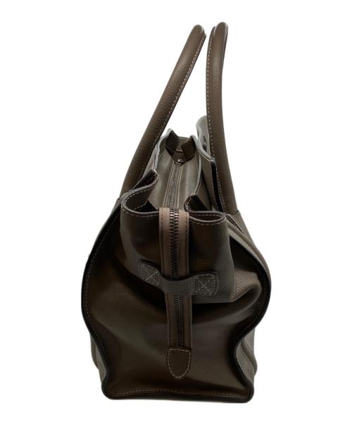 CELINE（セリーヌ）CELINE (セリーヌ) ラゲージ ミニトートバッグ ベージュの古着・服飾アイテム
