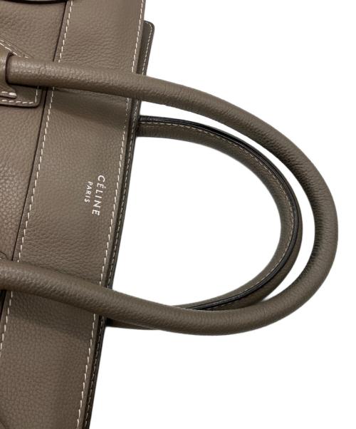 CELINE（セリーヌ）CELINE (セリーヌ) ラゲージ ミニトートバッグ ベージュの古着・服飾アイテム
