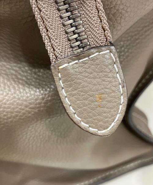 CELINE（セリーヌ）CELINE (セリーヌ) ラゲージ ミニトートバッグ ベージュの古着・服飾アイテム