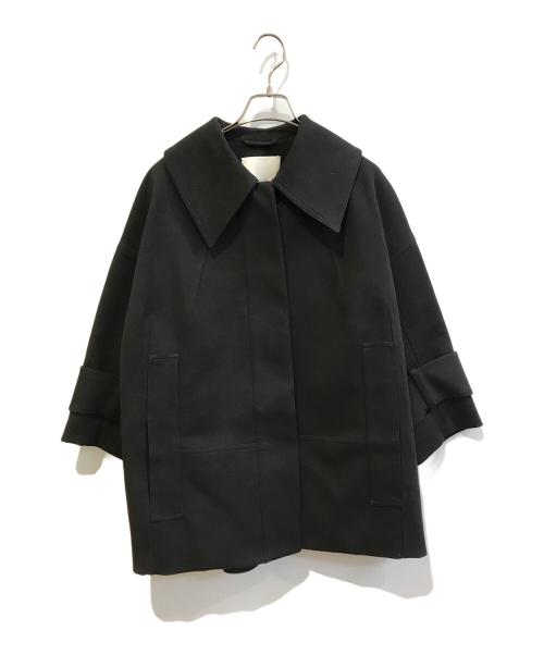 3.1 phillip lim（スリーワンフィリップリム）3.1 phillip lim (スリーワンフィリップリム) Box Cut Bracelet Sleeve Retro　P212-8018ELV ブラック サイズ:XSの古着・服飾アイテム