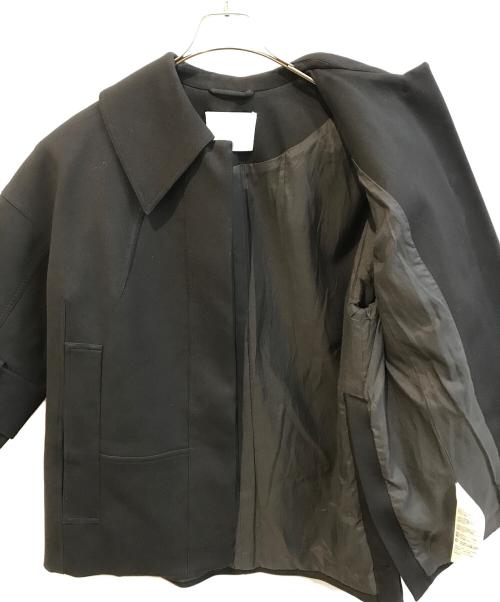 3.1 phillip lim（スリーワンフィリップリム）3.1 phillip lim (スリーワンフィリップリム) Box Cut Bracelet Sleeve Retro　P212-8018ELV ブラック サイズ:XSの古着・服飾アイテム