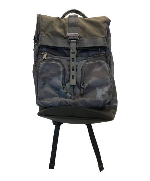 TUMI（トゥミ）TUMI (トゥミ) ロールトップバックパック ネイビーの古着・服飾アイテム