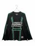 SUPREME（シュプリーム）の古着「Mesh L/S Top」｜ブラック×グリーン