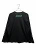 SUPREME (シュプリーム) Hysteric Glamour (ヒステリックグラマー) Mesh L/S Top ブラック×グリーン サイズ:XL：20000円