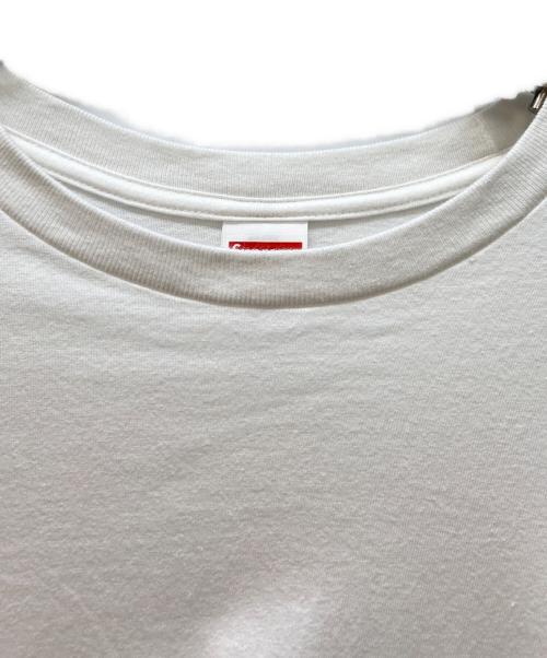 SUPREME（シュプリーム）SUPREME (シュプリーム) 半袖カットソー/Tape Tee ホワイト×シルバー サイズ:Lの古着・服飾アイテム