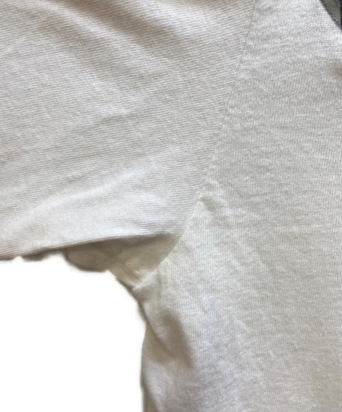 SUPREME（シュプリーム）SUPREME (シュプリーム) 半袖カットソー/Tape Tee ホワイト×シルバー サイズ:Lの古着・服飾アイテム