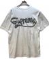 SUPREME (シュプリーム) 半袖カットソー/Tape Tee ホワイト×シルバー サイズ:L：7000円