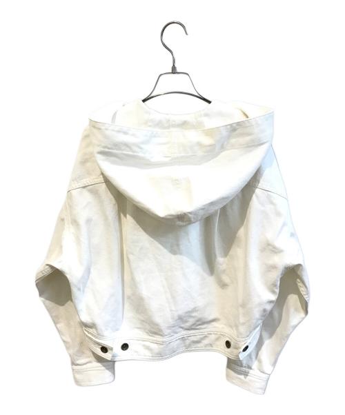 Sea Room lynn（シールームリン）Sea Room Lynn (シールームリン) DENIM HOODIEジャケット　001220388 ホワイト サイズ:FREEの古着・服飾アイテム