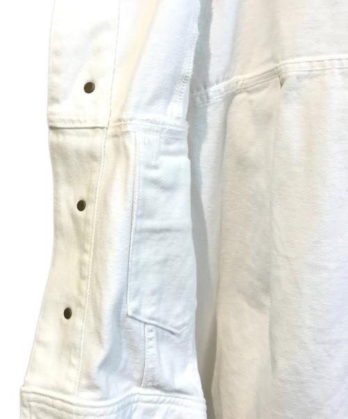 Sea Room lynn（シールームリン）Sea Room Lynn (シールームリン) DENIM HOODIEジャケット　001220388 ホワイト サイズ:FREEの古着・服飾アイテム