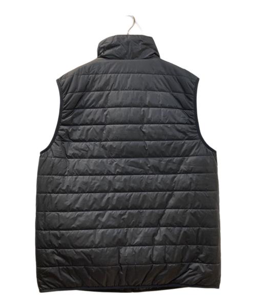 adidas（アディダス）adidas (アディダス) パデッドスタンドカラーパファーベスト ブラック サイズ:2XLの古着・服飾アイテム