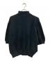 BASICK (ベイシックス) ハーフジップニット ブラック サイズ:M：5000円
