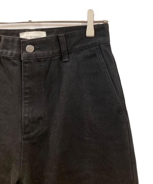 VET WOMAN（VET WOMAN）VET WOMAN (VET WOMAN) デニムパンツ ブラック サイズ:Sの古着・服飾アイテム