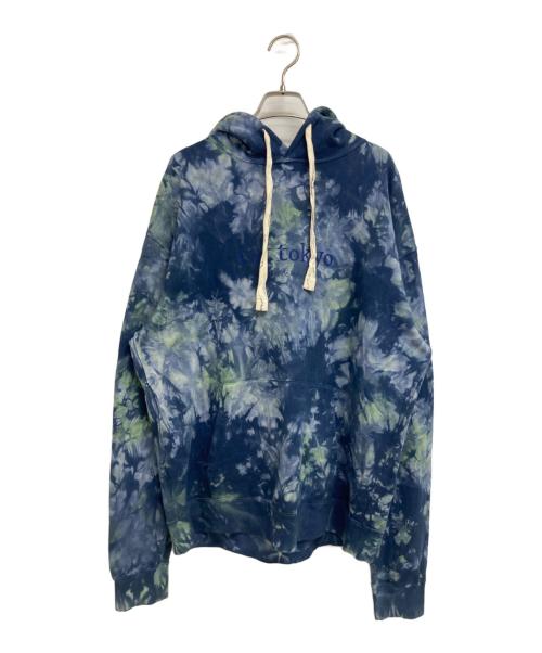 tiit tokyo（ティートトウキョウ）tiit tokyo (ティートトウキョウ) tie dye parker ネイビー サイズ:46の古着・服飾アイテム