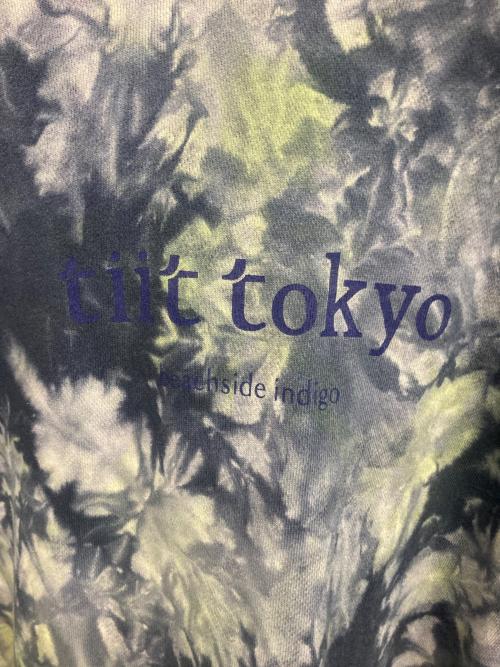 tiit tokyo（ティートトウキョウ）tiit tokyo (ティートトウキョウ) tie dye parker ネイビー サイズ:46の古着・服飾アイテム