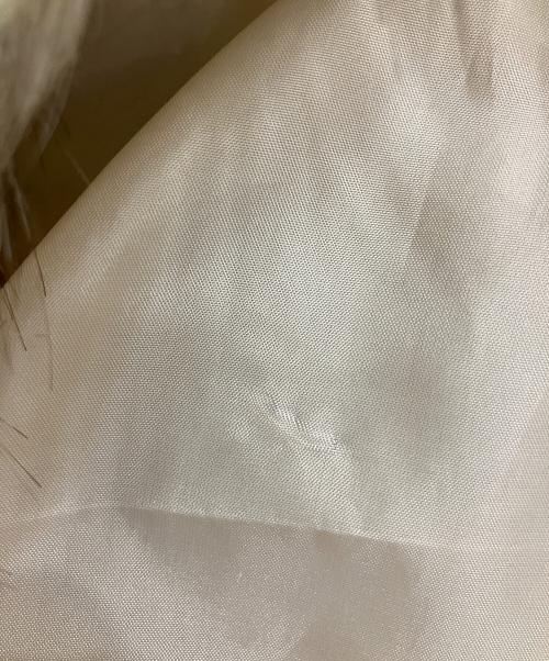 VIAVANDA（ヴィアヴァンダ）VIAVANDA (ヴィアヴァンダ) フェイクファーコート ベージュ サイズ:Freeの古着・服飾アイテム