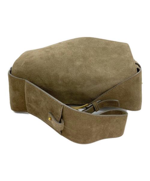 OPEN YY（オープンワイワイ）OPEN YY (オープンワイワイ) Leather SUEDE BELTING DUFFLE BAG ブラウンの古着・服飾アイテム