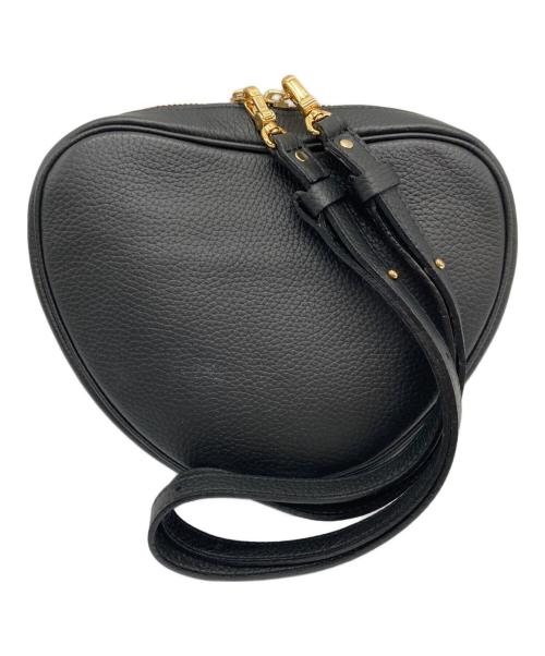 Ch!iii（チー）ch!iii (チー) Leather Heart Shoulder ブラックの古着・服飾アイテム