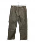 STILL BY HANDスティルバイハンド）の古着「エステルテーパードパンツ」｜ブラウン