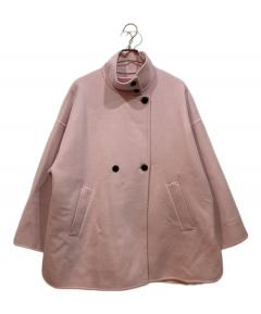 中古・古着通販】IENA (イエナ) モヘアシャギーハーフコート キャメル