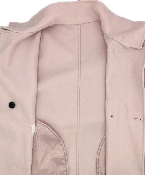 SLOBE IENA（スローブ イエナ）SLOBE IENA (スローブ イエナ) souple wool ダブルフェイススタンドコート ライトピンク サイズ:Freeの古着・服飾アイテム