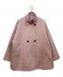 SLOBE IENA（スローブ イエナ）の古着「souple wool ダブルフェイススタンドコート」｜ライトピンク