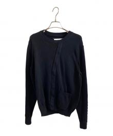 Maison Margiela（メゾンマルジェラ）の古着「再構築ニット」｜ネイビー