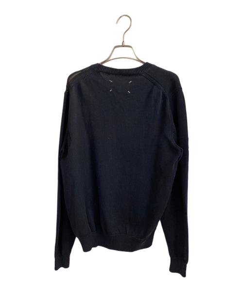 Maison Margiela（メゾンマルジェラ）Maison Margiela (メゾンマルジェラ) 再構築ニット ネイビー サイズ:Mの古着・服飾アイテム