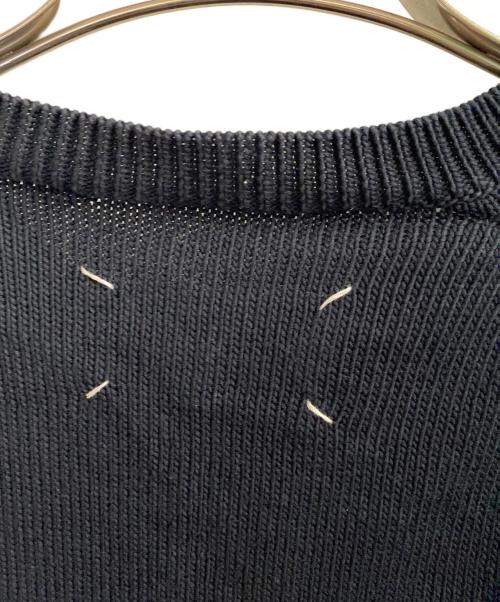 Maison Margiela（メゾンマルジェラ）Maison Margiela (メゾンマルジェラ) 再構築ニット ネイビー サイズ:Mの古着・服飾アイテム