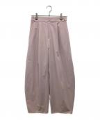 ARPEGE STORYアルページュストーリー）の古着「ドライカーヴィーパンツ」｜ピンク