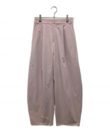 ARPEGE STORY（アルページュストーリー）の古着「ドライカーヴィーパンツ」｜ピンク