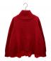 Sono (ソーノ) レイヤードフレアケーブルニットプルオーバー レッド サイズ:F：12000円