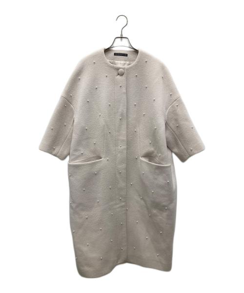 TSURU by MARIKO OIKAWA（ツルバイマリコオイカワ）TSURU by MARIKO OIKAWA (ツルバイマリコオイカワ) コート ベージュ サイズ:FREEの古着・服飾アイテム