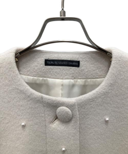 TSURU by MARIKO OIKAWA（ツルバイマリコオイカワ）TSURU by MARIKO OIKAWA (ツルバイマリコオイカワ) コート ベージュ サイズ:FREEの古着・服飾アイテム
