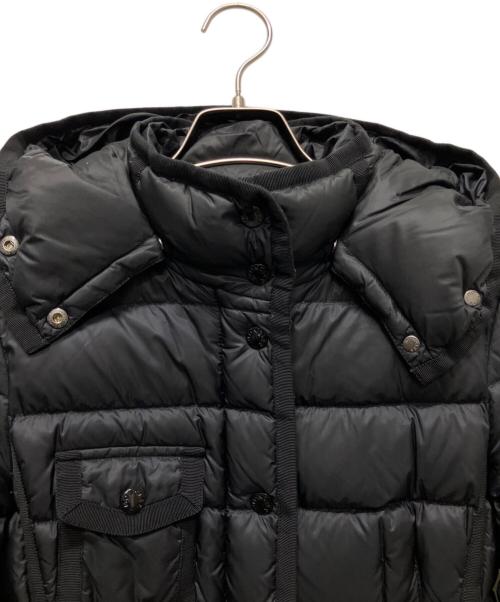 MONCLER（モンクレール）MONCLER (モンクレール) ダウンコート ブラックの古着・服飾アイテム