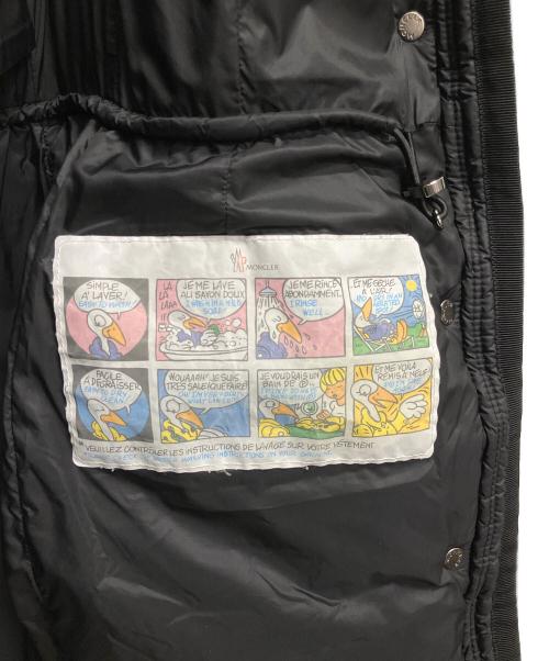 MONCLER（モンクレール）MONCLER (モンクレール) ダウンコート ブラックの古着・服飾アイテム