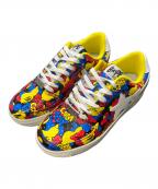 BAPESTA×MEDICOM TOYベイプスタ×メディコム・トイ）の古着「MEDICOM TOY X BAPESTA LOW M1 'ALL‑OVER」｜マルチカラー