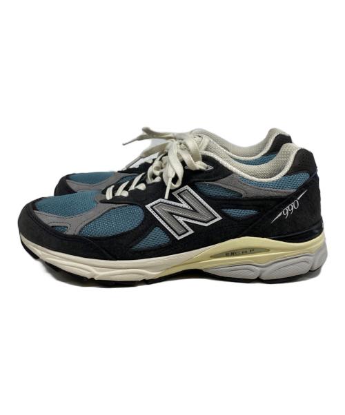 NEW BALANCE（ニューバランス）NEW BALANCE (ニューバランス) ローカットスニーカー ネイビー サイズ:27㎝の古着・服飾アイテム