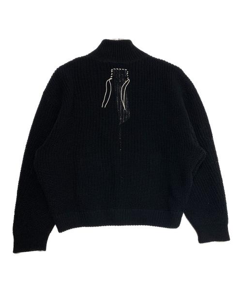 doublet（ダブレット）doublet (ダブレット) BOUNCE FUSION DRIVERS KNIT ブラック サイズ:Lの古着・服飾アイテム